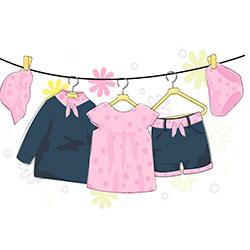 Шьем пеленки и одежду для малышей